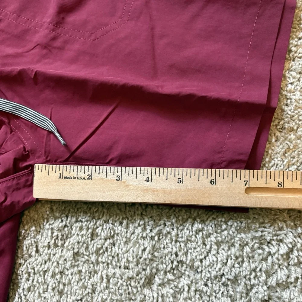 Brand New J Crew Burgendy Trunks Shorts Lined 7